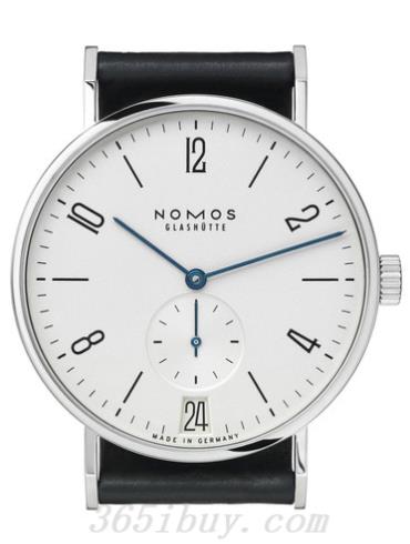 NOMOS男表Tangente系列馬皮/白色表盤(pán)138