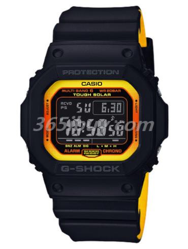 卡西歐男表G-SHOCK系列/表盤(pán)GW-M5610BY-1