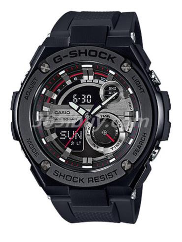 卡西歐男表G-SHOCK系列/表盤(pán)GST-210B-1A
