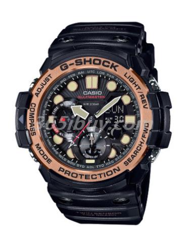 卡西歐男表G-SHOCK系列/表盤(pán)GN-1000RG-1A