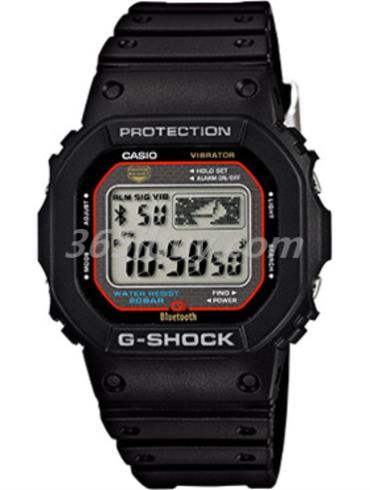 卡西歐男表G-SHOCK系列/表盤(pán)GB-5600AB-1