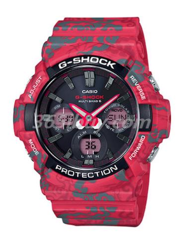 卡西歐男表G-SHOCK系列/表盤(pán)GAW-100CG-4A