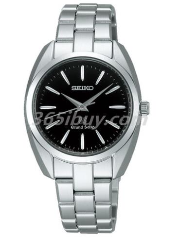 精工女表Grand Seiko系列精鋼/黑色表盤(pán)STGF061