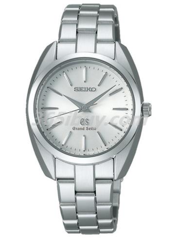 精工女表Grand Seiko系列精鋼/銀色表盤(pán)STGF059