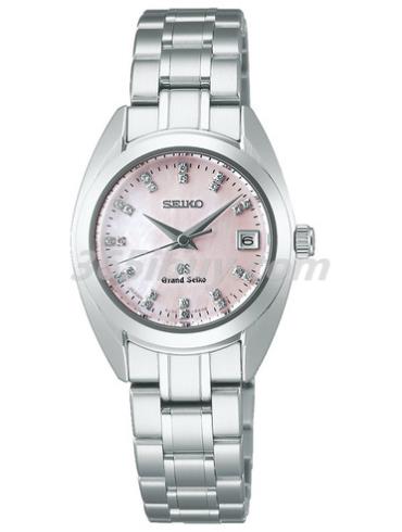 精工女表Grand Seiko系列精鋼/粉紅色表盤(pán)STGF077