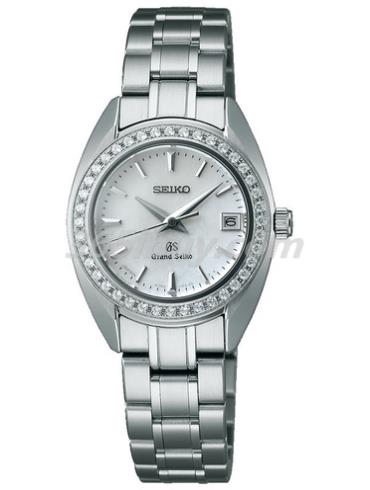 精工女表Grand Seiko系列精鋼/銀色表盤(pán)STGF079
