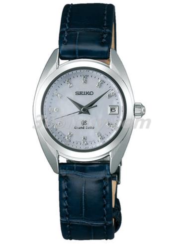 精工女表Grand Seiko系列鱷魚(yú)皮/灰色表盤(pán)STGF103