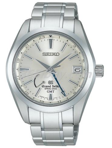 精工男表Grand Seiko系列精鋼/米黃色表盤(pán)SBGE005