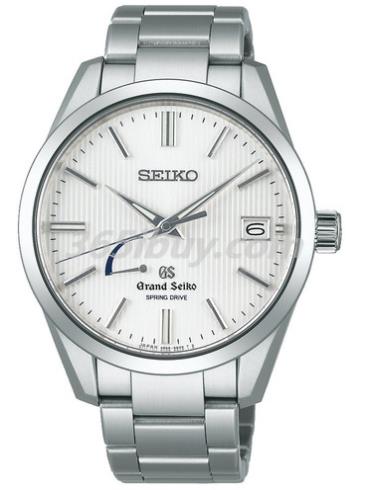 精工男表Grand Seiko系列鈦合金/白色表盤(pán)SBGA147