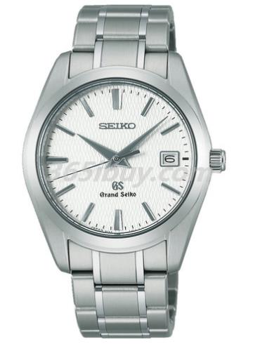精工男表Grand Seiko系列鈦合金/白色表盤(pán)SBGX067