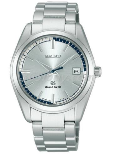 精工男表Grand Seiko系列精鋼/銀色表盤(pán)SBGX071