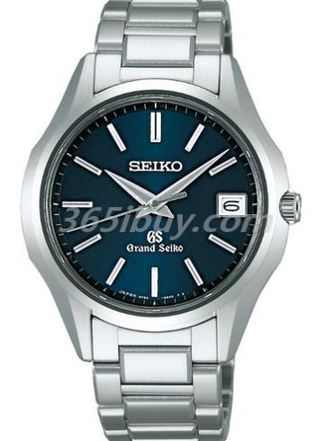 精工男表Grand Seiko系列精鋼/藍色表盤(pán)SBGV017