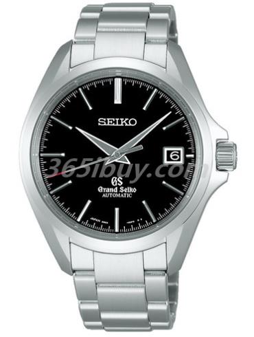 精工男表Grand Seiko系列精鋼/黑色表盤(pán)SBGR067