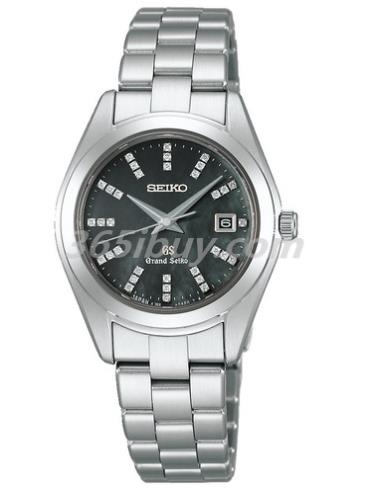 精工女表Grand Seiko系列精鋼/白色珍珠貝母表盤(pán)STGF071