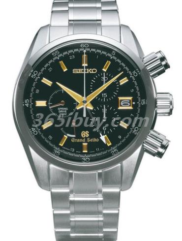 精工男表Grand Seiko系列鈦合金/黑色表盤(pán)SBGC005