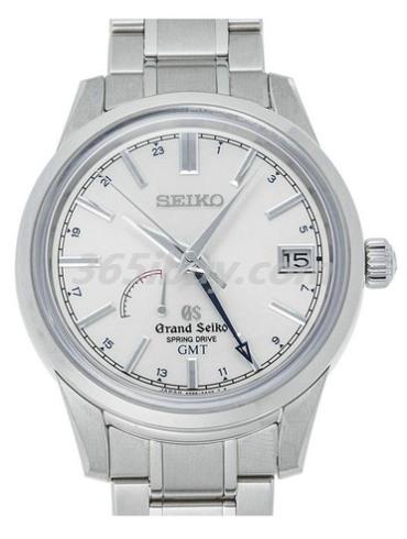 精工男表Grand Seiko系列精鋼/白色表盤(pán)SBGE025