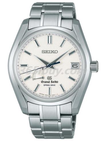 精工男表Grand Seiko系列鈦合金/白色表盤(pán)SBGA125