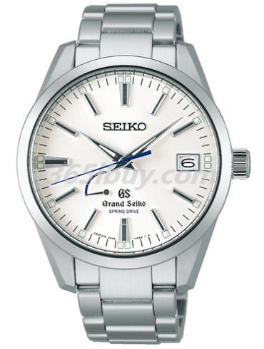 精工男表Grand Seiko系列精鋼/白色表盤(pán)SBGA099