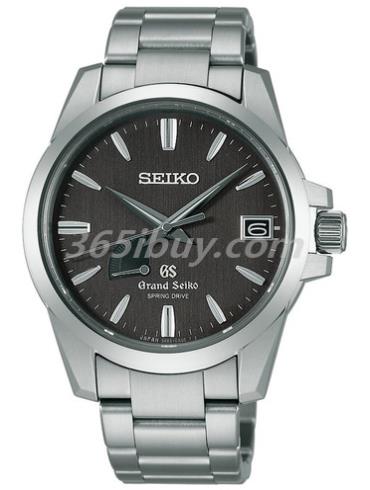 精工男表Grand Seiko系列鈦合金/棕色表盤(pán)SBGA081