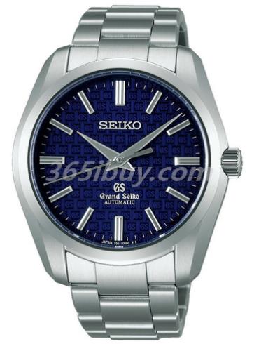 精工男表Grand Seiko系列精鋼/藍色表盤(pán)SBGR097