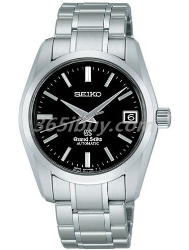 精工男表Grand Seiko系列精鋼/黑色表盤(pán)SBGR053