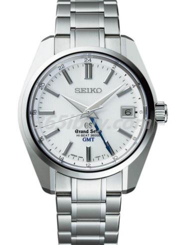 精工男表Grand Seiko系列白鈦/白色表盤(pán)SBGJ011