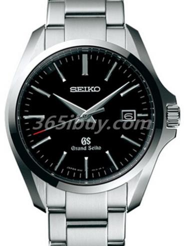 精工男表Seiko 5系列精鋼/黑色表盤(pán)SBGX083