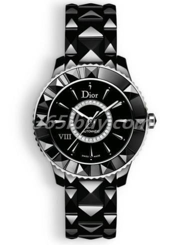 迪奧女表DIOR VIII系列陶瓷/黑色表盤(pán)CD1235E2C001_0000