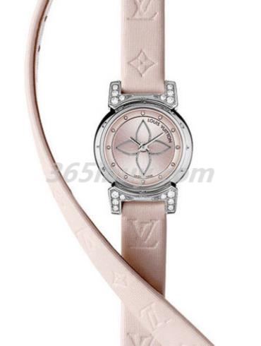 LV女表Tambour Glamour系列—/粉色表盤(pán)Q151P0