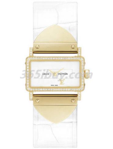 LV女表Emprise系列鱷魚(yú)皮/白色表盤(pán)Q371P0