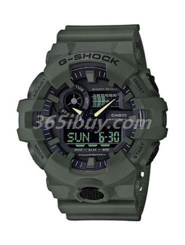 卡西歐男表G-SHOCK系列/表盤(pán)GA-700UC-3A