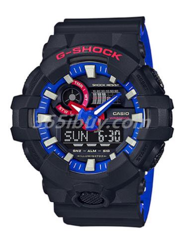 卡西歐男表G-SHOCK系列/表盤(pán)GA-700LT-1A