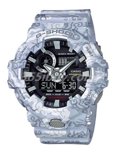 卡西歐男表G-SHOCK系列/表盤(pán)GA-700CG-7A