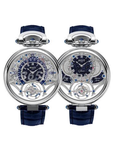 播威男表Fleurier Grandes Complications系列鱷魚(yú)皮/藍色砂金石表盤(pán)AIQPR020