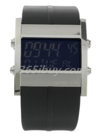 豪雅男表TAG Heuer Connected橡膠/藍色表盤(pán)CS111C.FT6003