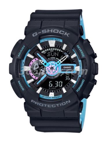 卡西歐男表G-SHOCK系列/表盤(pán)GA-110PC-1APR