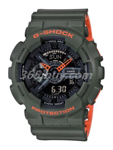 卡西歐男表G-SHOCK系列/表盤(pán)GA-110LN-3A