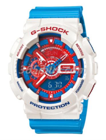 卡西歐男表G-SHOCK系列/表盤(pán)GA-110AC-7