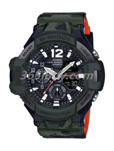 卡西歐男表G-SHOCK系列/表盤(pán)GA-1100SC-3A