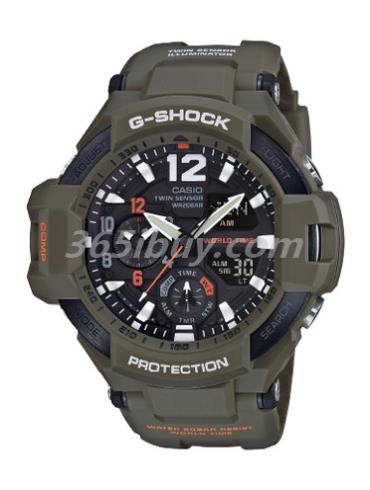 卡西歐男表G-SHOCK系列/表盤(pán)GA-1100KH-3A