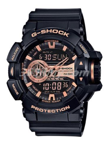 卡西歐男表G-SHOCK系列/表盤(pán)GA-400GB-1A4