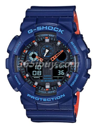 卡西歐男表G-SHOCK系列/表盤(pán)GA-100L-2A
