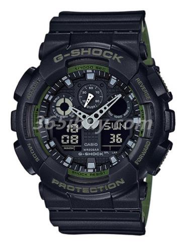 卡西歐男表G-SHOCK系列/表盤(pán)GA-100L-1A
