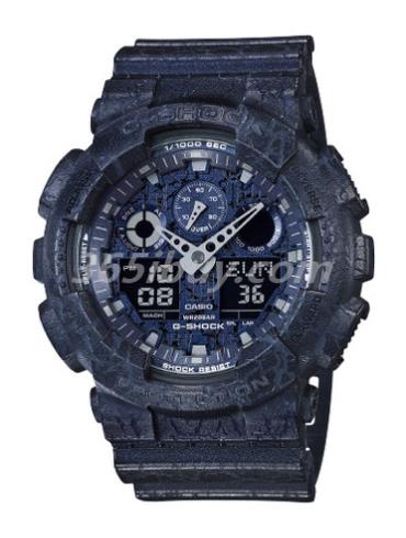 卡西歐男表G-SHOCK系列/表盤(pán)GA-100CG-2A