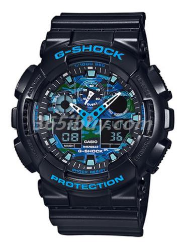 卡西歐男表G-SHOCK系列/表盤(pán)GA-100CB-1