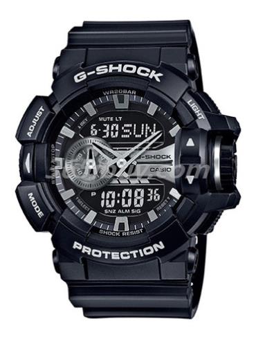 卡西歐男表G-SHOCK系列/表盤(pán)GA-400GB-1A