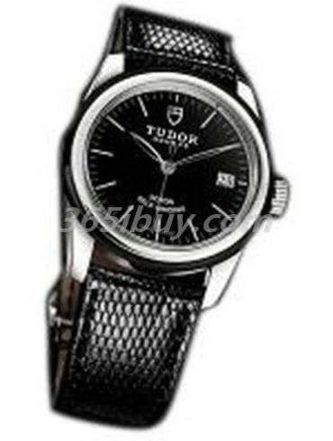 帝舵男表駿玨系列鱷魚(yú)皮/黑色表盤(pán)55010n-lsBlack2